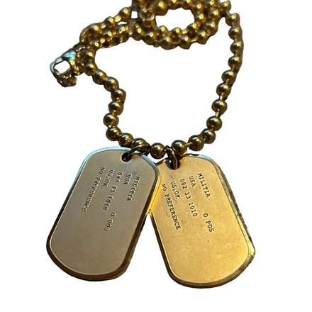 Militia Dog tags