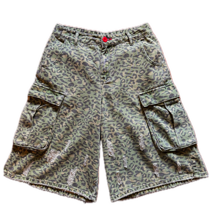 Boho Cargo Shorts